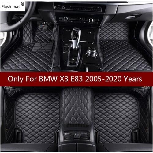 Flash mat leather car floor mats for Renault kadjar 2015 2016 2017 2018 Custom auto foot Pads automobile carpet cover