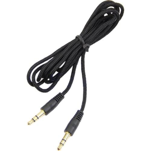 Newest 2/3/5M 3.5mm Aux Male to Male Cables Gold Plated Car Stereo Audio Cable Cord Supports Phone MP3 PDA Mayitr