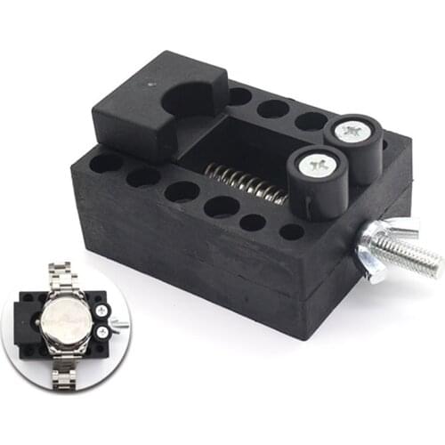 Watch dial fixing pliers Fixer Small rubber seat Watch fixing fixture Watch repair tool Professional Watch Tools Kit for watchma