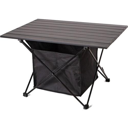 Portable Foldable Table Camping Outdoor Furniture Computer Bed Tables Picnic Aluminium Alloy Ultra Light Folding Desk