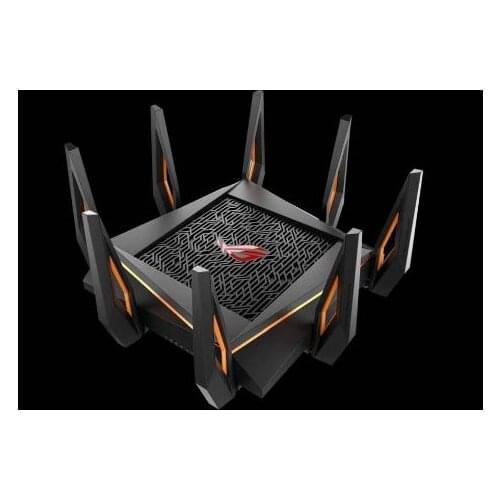 ROG GT-AX11000 Tri-band WiFi Gaming Router Worlds first 10 Gigabit Wi-Fi router with quad-core processor, 2.5G gaming port