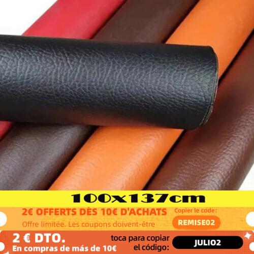 100x137cm DIY Leather Self Adhesive Leather Patch Fix Repair Fabric for Furniture Stick-on Patch Sofa Repairing Fabric Stickers