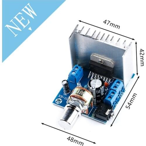 TDA7297 Version B Amplifier Board DC 9-15V 15W*2 Digital Audio Power Amplifier Module Stereo Dual Channel 15W + 15W Amplificador