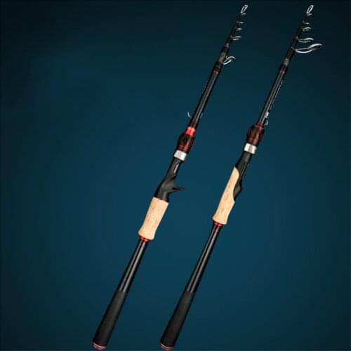 2021 fishing rod telescopic 2.1M 2.4M 2.7M 3.0M bait carbon fiber bait long shot fishing rod portable fishing tool