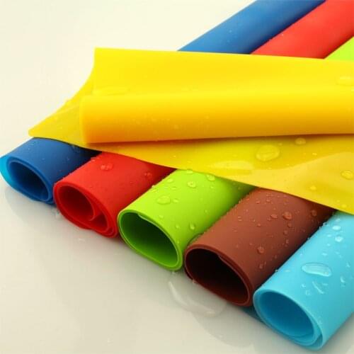 Waterproof Bowls Coasters Kitchen Accessories Easy Cleaning Silicone Insulation Placemat Non-slip Table Decor 40*30CM