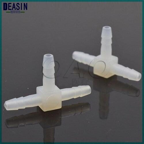 High Quality 100PCS Dental chair unit 3 way accept adaptor 2 big 1 small adaptor water tube pipe Dental Chair Unit Spare Part