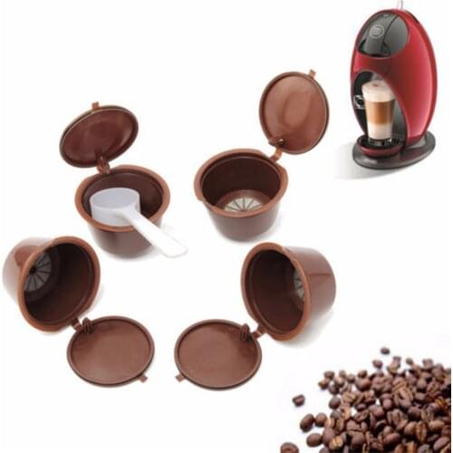Filled Capsule Cup Coffee Filter Use 150 Times Refillable Coffee Capsule Reusable Capsule Color Random