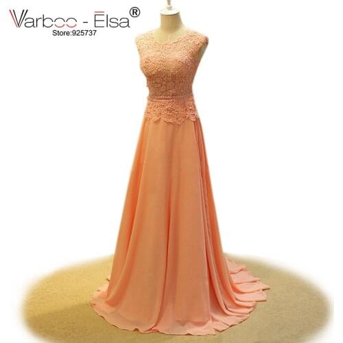 Vestidos de noche largos pearl beaded evening dresses long chiffon pink prom dresses 2018 sexy hollowed a-line evening gowns
