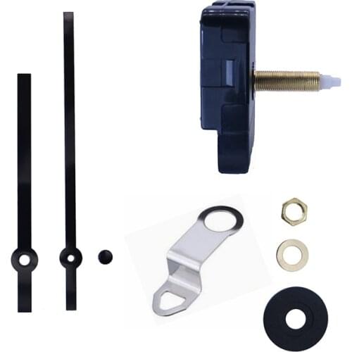 10sets Long shaft 31mm DIY Watch Wall Clock Movement Quartz Clock Mechanism Step-Movement Parts Repair Replacement Accessories