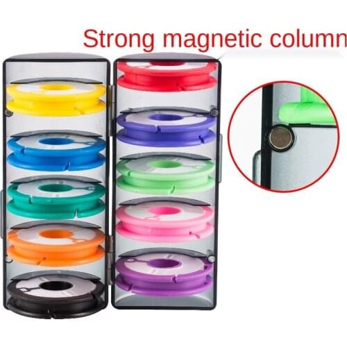 16 Axis Fishing Multifunctional Main Line Box Wire Box Multilayer Silicone Fish Coil Fishing Accessories