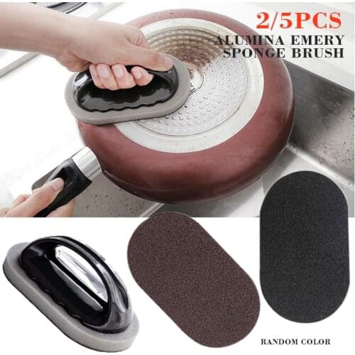 2/5 Pcs Cleaning Magic Sponge Nano Emery Cleaner Multi-function Foam Sponge Cleaning Brush Descaling Rub Pot
