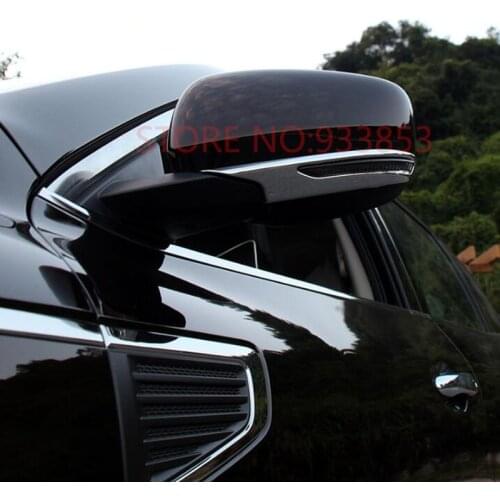 2pcs Car ABS Chrome Rear View Mirror Cover For RENAULT Koleos 2017