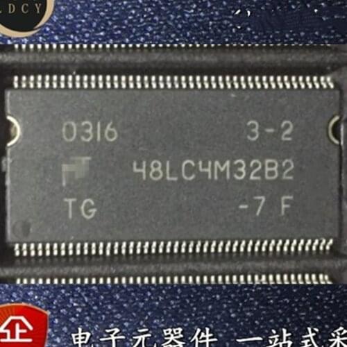 2PCS MT48LC4M32B2-7F 48LC4M32B2 -7F 48LC4M32