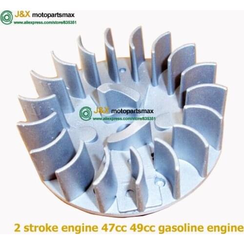 47cc 49cc Two Stroke Mini Motor Pocket Bike Dirt Bike ATV Quad Engine Flywheel Parts