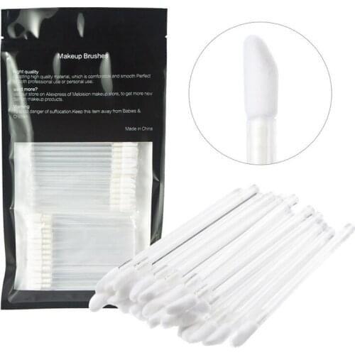 50Pcs/Set Disposable Lip Brush Women Accessories Gloss Wands Applicator Fashion Perfect Best Make Up Tool Accessories