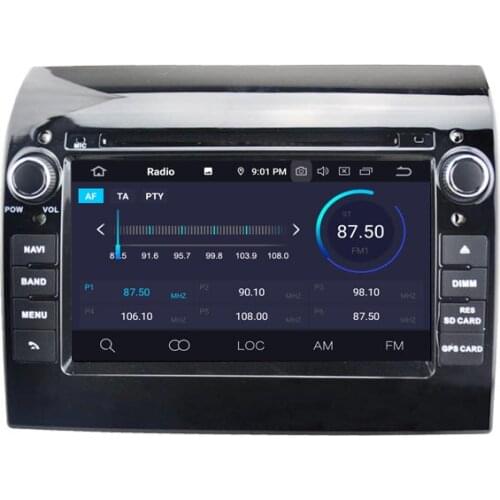 7" Android 10.0 OS Car DVD Multimedia GPS Radio System Player for Peugeot Boxer 2011-2015 with Full Video Output Support