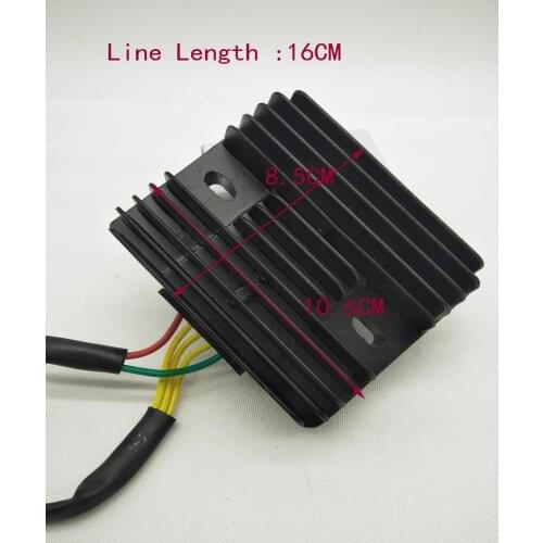 A334 Motorcycle 5 Wires 18 Pole Voltage Regulator Three Wheeled Motorcycle Regulator Rectifier Tricycle Rectifier Charger