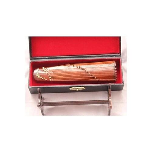 BAIYUAN mini guzheng model Decoration home furnishings Decoration props jewelry new strange creative gifts