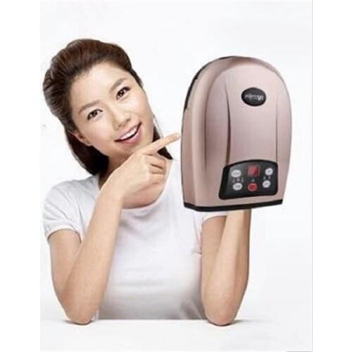 Cordless Hand Massager with Heat Heated Finger Massager Compression Kneading Massage for Arthritis, Improves Finger Circulation