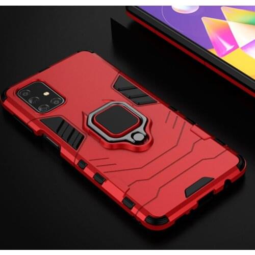 For Samsung M31s Case Shockproof Combo Ring Holder Case For Samsung Galaxy M31s 2020 Coque GalaxyM31S M 31S M317F Phone Cases