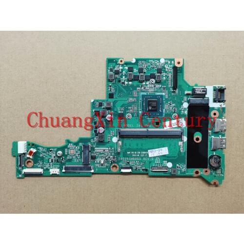 DA0ZASMB8D0 For Acer aspire laptop motherboard A315 A315-21 With CPU REV:D 4GB RAM Original motherboard 100% fully tested
