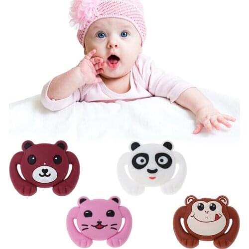 Baby Soother Silicone Pacifier Funny Cartoon Nipple Orthodontic Infants Newborn