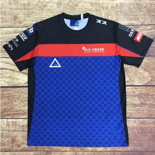 For Suzuki Motorcycle Racing Motorbike Motocross Moto GP T shirt Riding Men Short Sleeve Breathable Casual Clothes Driving