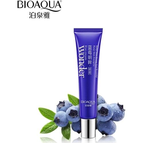 Bioaqua eyes creams firming eye anti puffiness dark circles under eye remover anti wrinkle anti age skin care blueberry