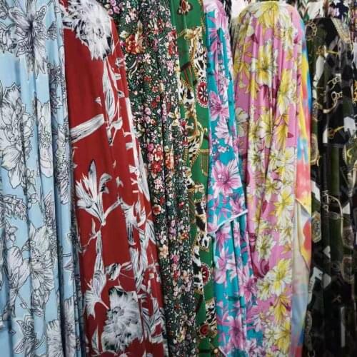 Lycra Stretchy Fabric Swimsuit Milk Silk Spandex Knitted Fabric DIY Sewing Women T-Shirt Pants Lycra Fabric