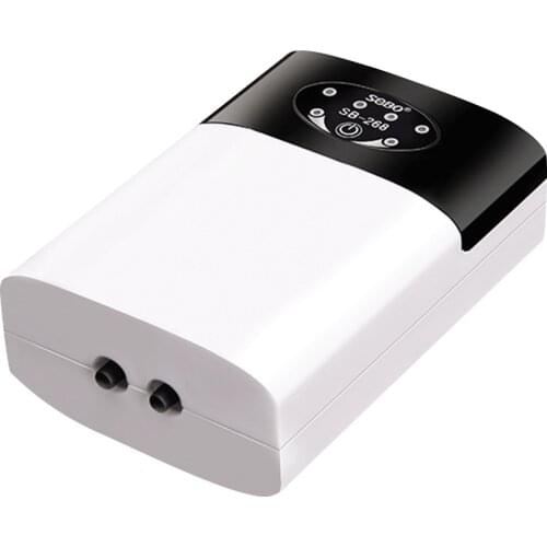 1Pcs Pump Convenient Aquarium Compressor USB Fish Tank Pump Mute Air Compressor Oxygen Pump for Outdoor Home A50