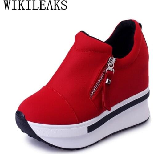 NLSCGZM Women's Hidden Platform Shoes