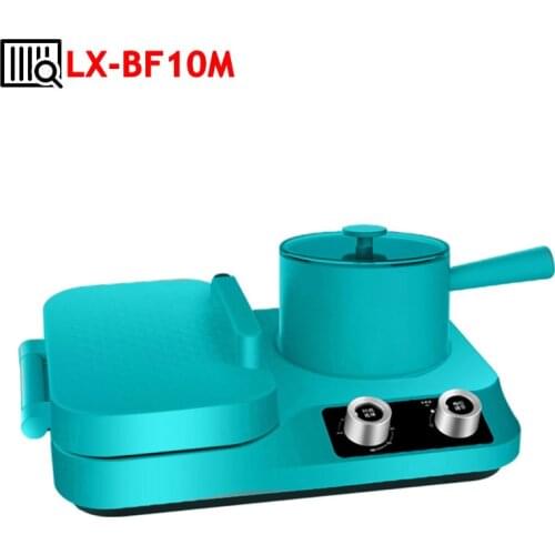 New Multifunctional Four-in-one Breakfast Machine Waffle Sandwich Toaster Household Small Electric Bakeware Barbecue Machine