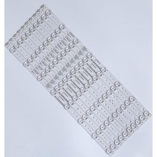 New TV Lamps LED Backlight Strips For Telefunken TF-LED48S39T2S HD TV Bars LE48D8-03(D) PN:30348008220 Kit LED Band Rulers