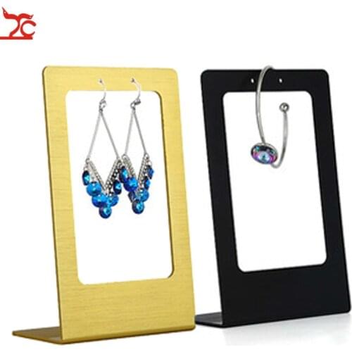 Stainless Steel Earrings Jewelry Display Organizer Storage Hanger Showcase Rack Jewelry Organizer