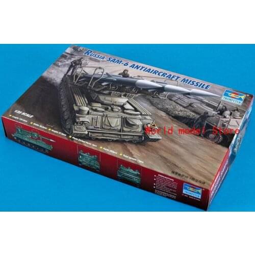 Trumpeter 00361 1/35 Russia SAM-6 antiaircraft missile Plastic Model Building Kit
