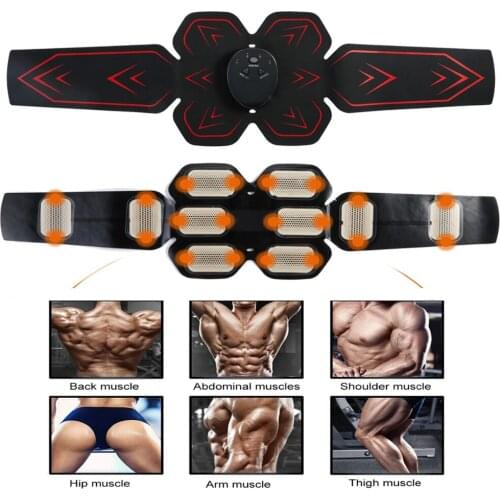 EMS Smart Belly Waist Muscles Trainer Buttocks Lifting Waist Slimming ABS Exercise Machine Fitness Workout Equipment