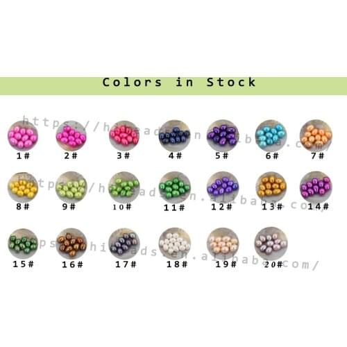 High quality MultiColor rice Natural freshwater Pearl Loose Beads For Jewelry Bracelet necklace 20pcs/lot 7-8mm AAA Grade LO030