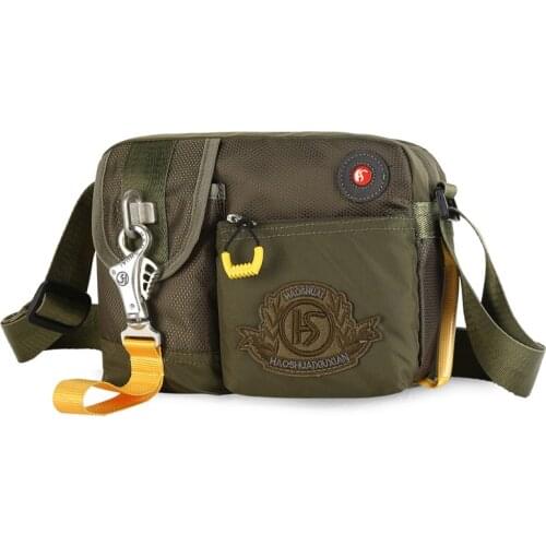 High Quality Nylon Cross Body Messenger Bags Multi-Capacity Military Casual Pouch Fashion Assault Men Sling Shoulder Bag New