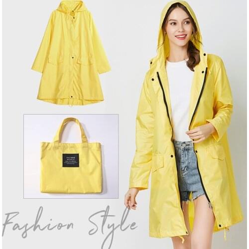 Zhouxiaoxi thin Raincoat Women Pink Waterproof Windproof Hooded Light Hiking Rain Coat Ponchos Jacket Cloak Raingear