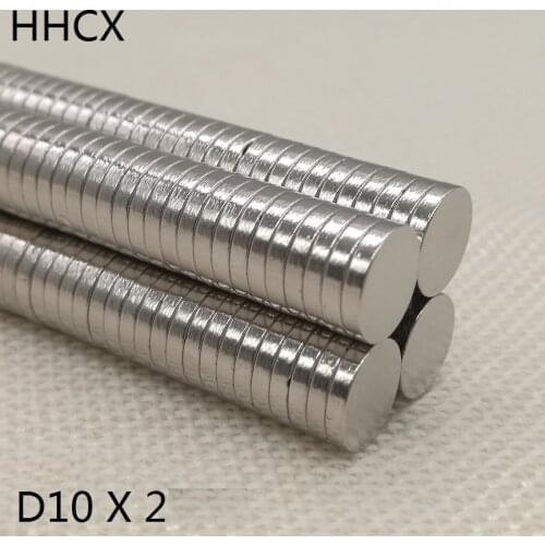 10 20 50 100PCS/LOT Disc magnet 10x2 N35 NdFeB Magnet 10*2 Magnets 10 X 2