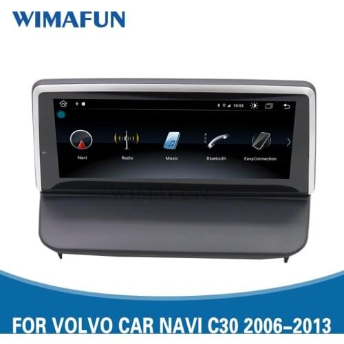Android 10, 8.8 inches WIMAFUN GPS,for Volvo car navi C30 C70 S40, 2006-2013, car multimedia video player Bluetooth Carplay 4+64