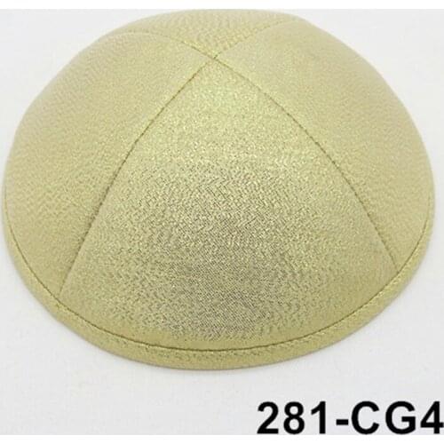 Lurex fabric 19cm Kipa Appaerl Accessories Hats Cap Skullie beanie Kippah Jewish Yarmullka