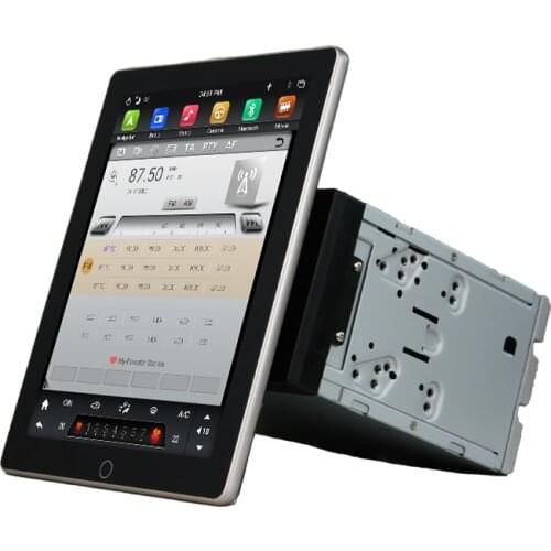 9.7-inch Android 9.0 1024*768 auto-rotating screen Universal Tesla-style 90-degree angle adjustment IPS car GPS navigation unit