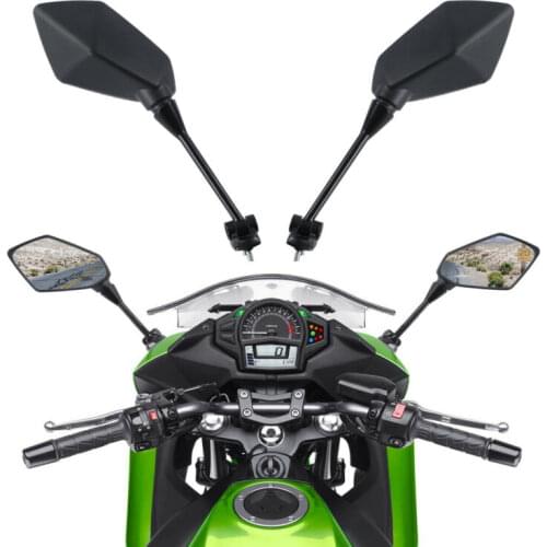 Motorcycle Side Rear View Mirrors For Kawasaki NINJA 650R 2009-2016 2012 2010 2011 Black