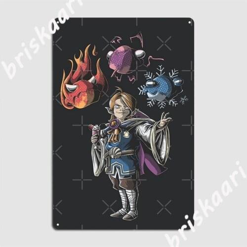 Kid Invoker Acolyte Of The Lost Arts Persona Metal Signs Custom Bar Cave Club Party Wall Decor Tin sign Posters