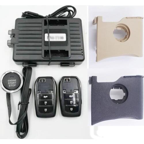 For Toyota Highlander Car add Push Button Start Stop system and remote key start stop system with Panel