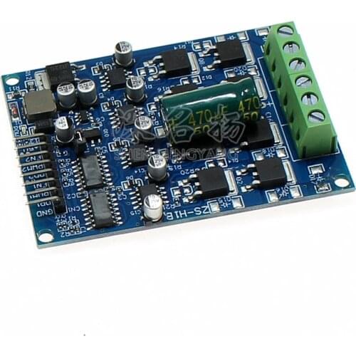 16A 5-48V Dual DC Motor, H-Bridge Driver Module, 2 Ways High-Power Smart Vehicle PWM, Speed Adjusting 12V 24V 48V