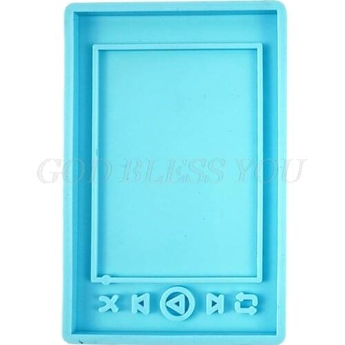 Epoxy Resin Mold DIY Crafts Keychain Jewelry Making Tool MP3 Player Casting Silicone Mould Drop Shipping