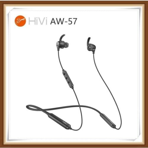 HiVi AW-57 Bluetooth 4.2 IPX5 Waterproof Earphone Active Noise Cancelling Headphones Sports Gaming In-Ear Hifi Music Earphones