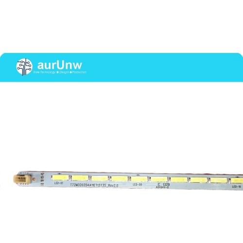 10 pieces/lot New Backlight Lamp LED Strip For L32F1590B LED32C850K TOT32LB LED7020 V0.2 LVW320CSOT 67-728810-0A0 48leds 407mm